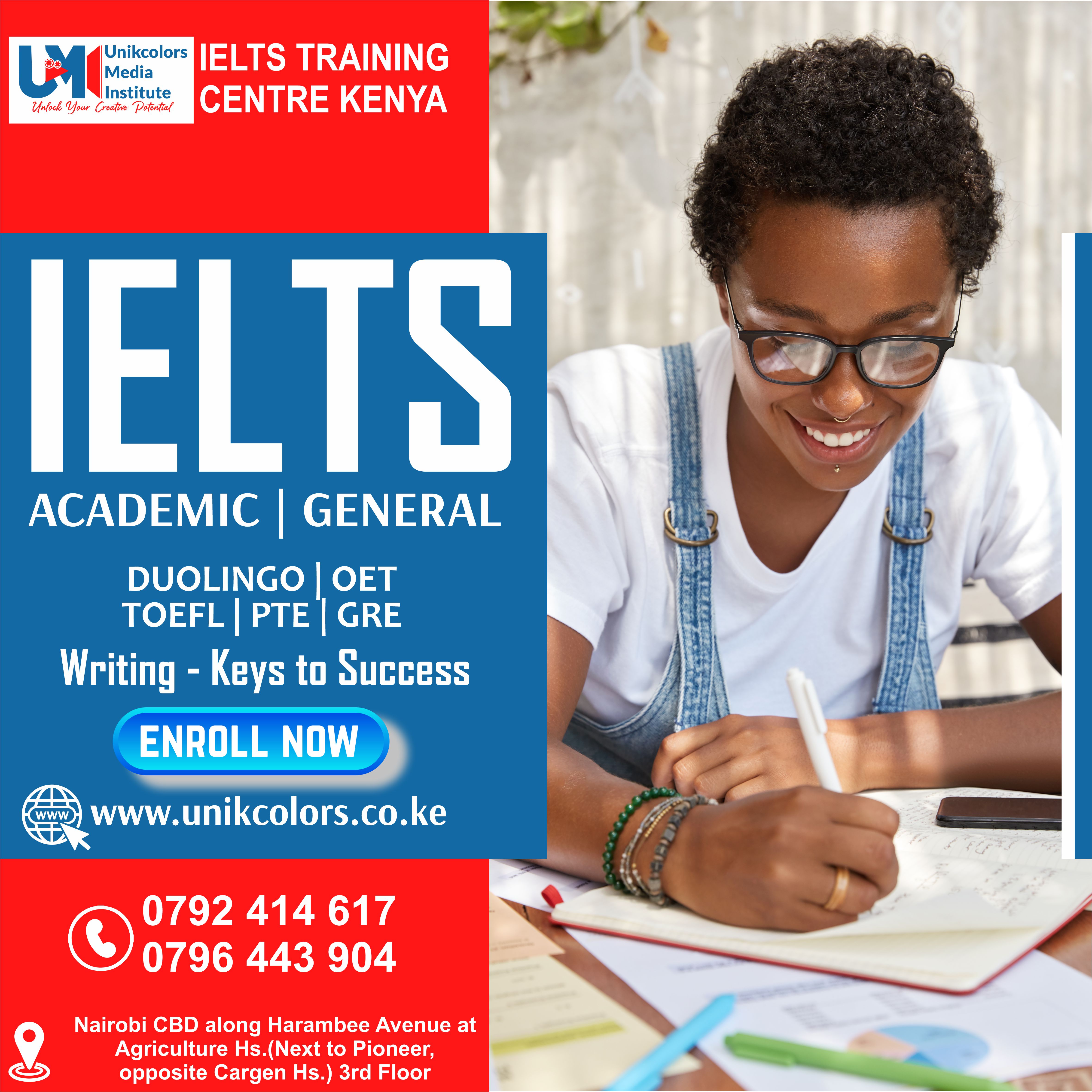 IELTS TRAINING CENTRE KENYA - IELTS PREPARATION - IELTS WRITING